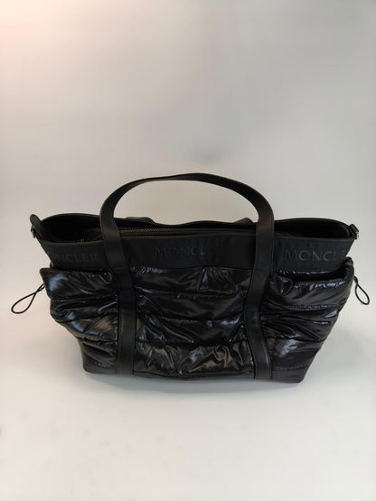 MONCLER 蒙口 MOMMY BAG 妈咪包 托特包 黑色 管理编号：10786